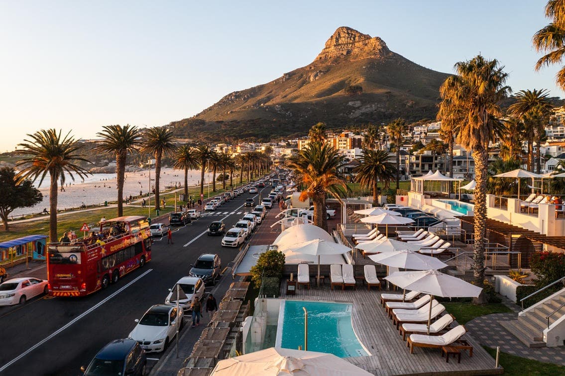 Cape Town arrival day with Atlantic Seaboard and Camps Bay sunset
